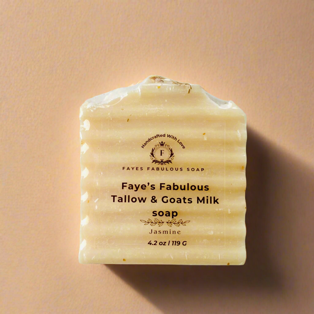 Tallow & Goats Milk Soap - Jasmine