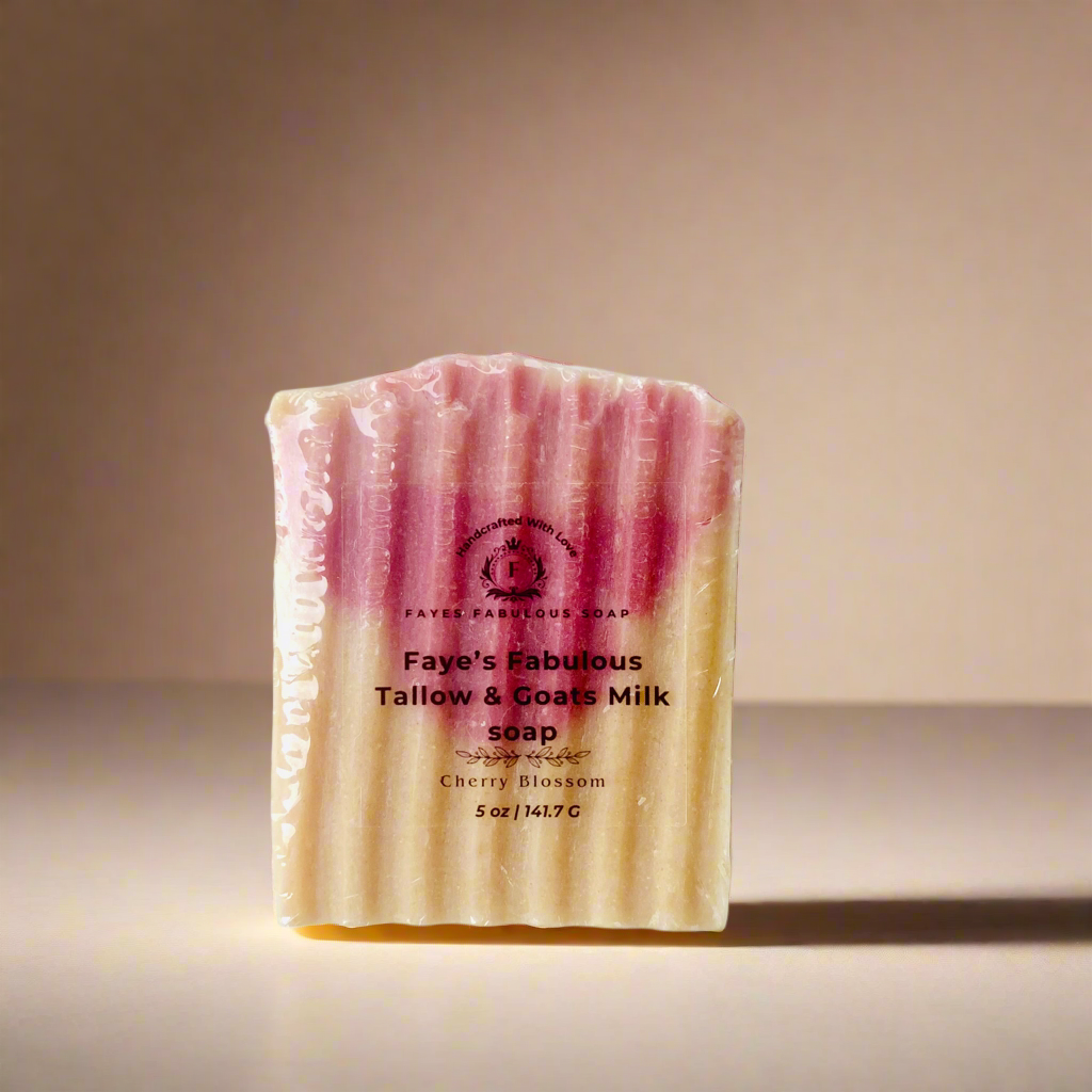 Tallow & Goats Milk Soap - Cherry Blossom