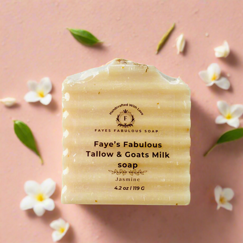 Tallow & Goats Milk Soap - Jasmine