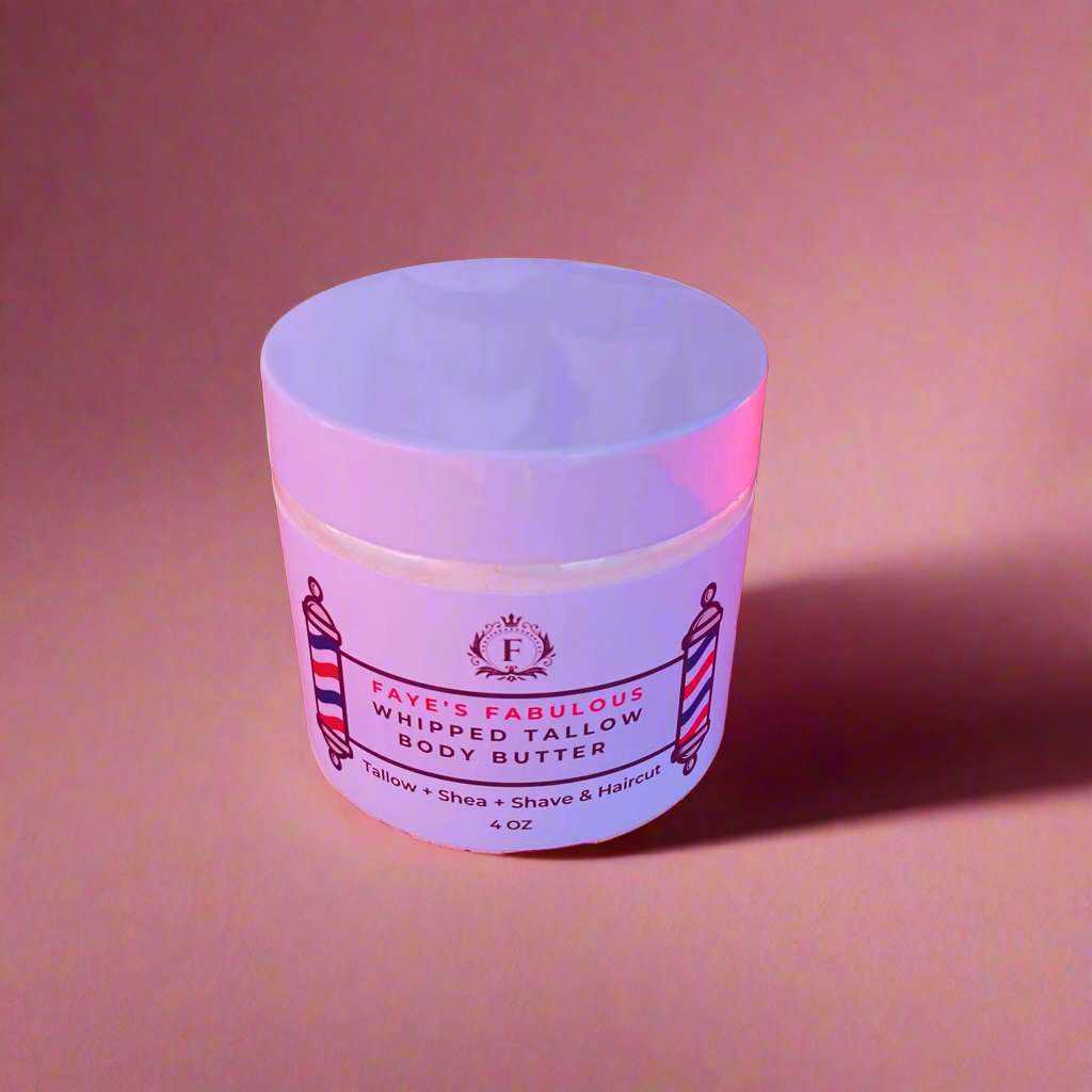 Faye's Whipped Tallow Body Butter - Barbershop