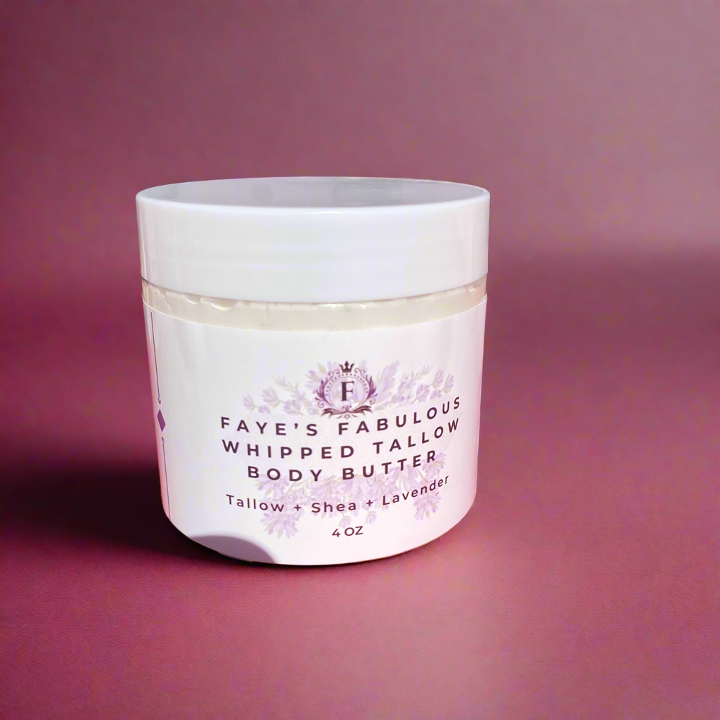 Faye's Whipped Tallow Body Butter - Lavender