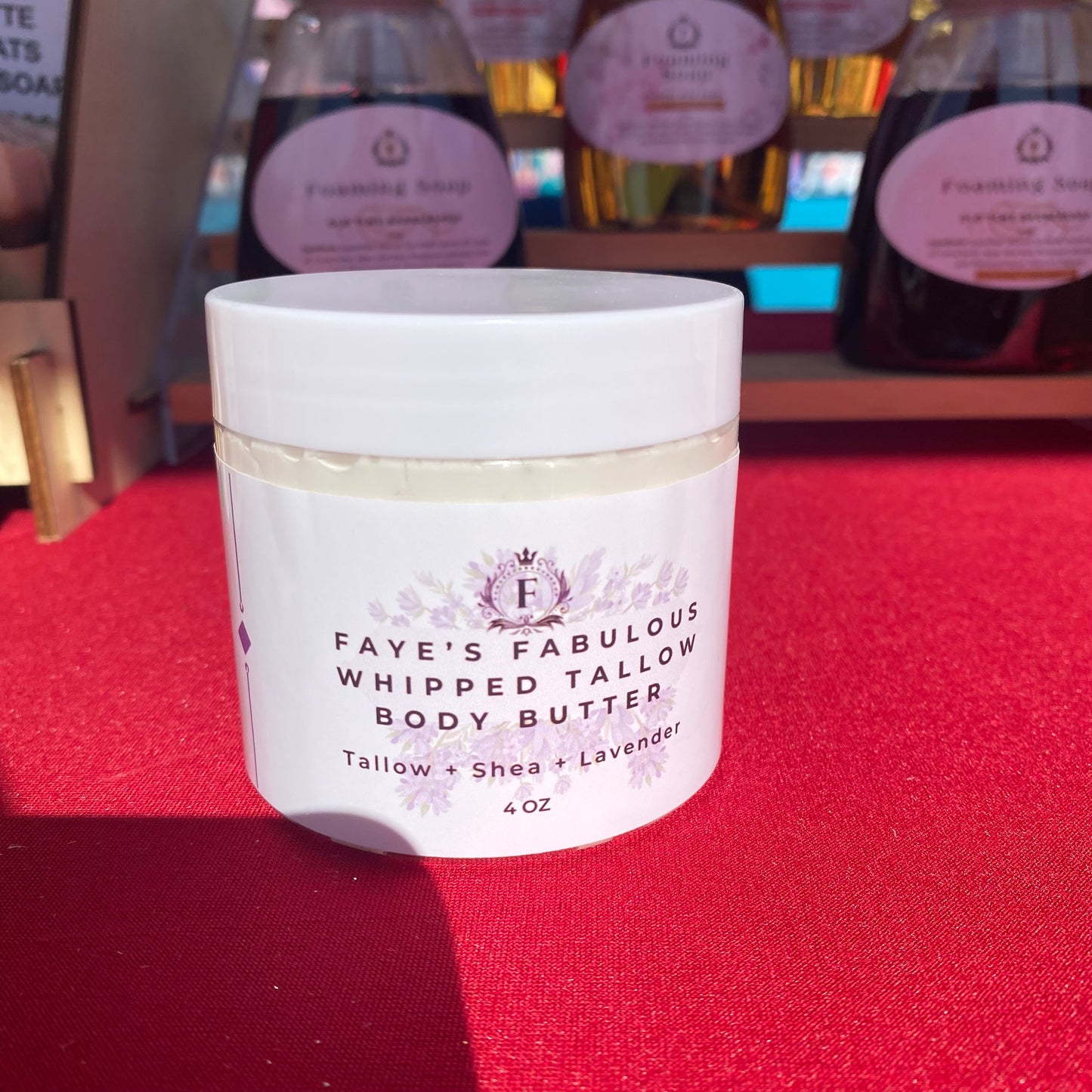 Faye's Whipped Tallow Body Butter - Lavender