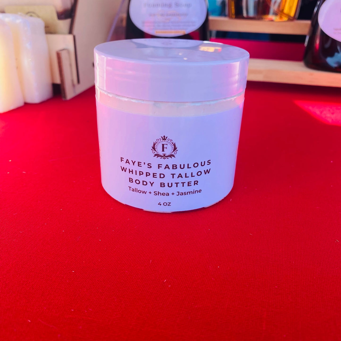 Faye's Whipped Tallow Body Butter - Jasmine