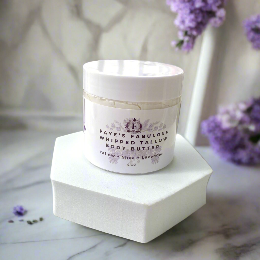 Faye's Whipped Tallow Body Butter - Lavender